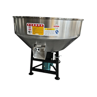 Mélangeur industriel haute performance pour la transformation chimique et alimentaire, machine de mélange industrielle robuste pour poudres et liquides