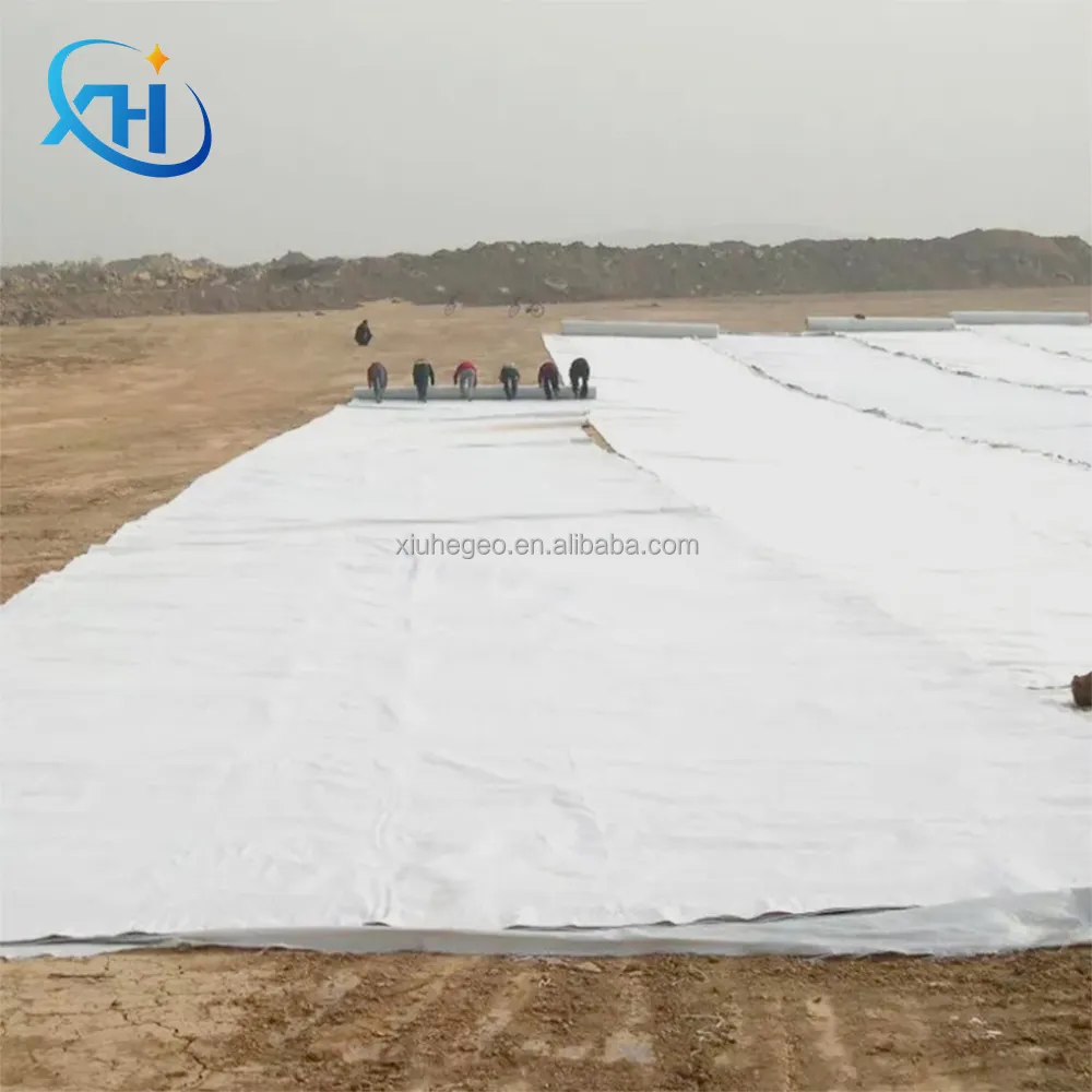 Geotextile PP โพรพิลีนทอผ้าสิ่งทอทางภูมิศาสตร์