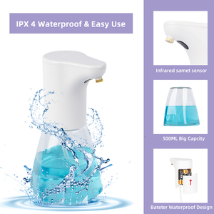 Công Suất Lớn Touchless Rượu Phun Tự Động Rửa Tay <span class=keywords><strong>Dispenser</strong></span> Thông Minh Tay Miễn Phí Xà Phòng <span class=keywords><strong>Dispenser</strong></span> Cho Nơi Công Cộng - Product Image 5