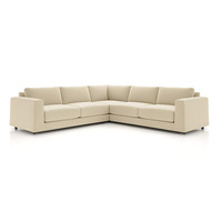 Modulares Sofa U-Form Sektional Wohnzimmer-Sofas 3-teiliges Sektional-Sofa-Set