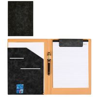 Carpeta de Archivos de Cuero PU Tamaño A4 con Clip Magnético, Carpetas de Documentos de Plástico Personalizables, Tamaño Carta A4