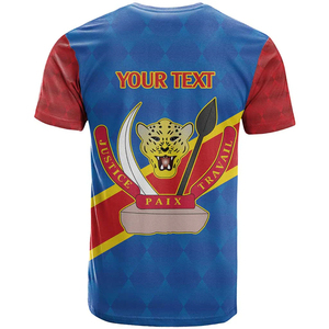 Camisetas personalizadas de alta calidad de tendencia 2025, camiseta personalizada de África y el Congo, ropa con estampado de bandera - Product Image 2