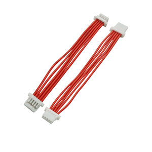 SH1.0ネビュライズド赤と黒の電子ワイヤー1.0mmコネクタ間隔2ビットブザーホーンワイヤー - Product Image 4