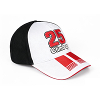 Casquette de sport personnalisée avec broderie 3D, casquette de baseball avec visière imprimée par sublimation, casquette souvenirs d'événements, casquette de course automobile, fournisseur