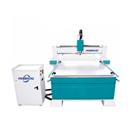 Router CNC para Trabajar Madera Jinan Mosencnc 1325 de 3 Ejes con Mesa de Aluminio para Producción de Muebles, Procesamiento de Paneles de Madera, Mach3 Vacuum