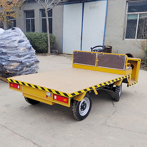 고하중 전기 평판차 다기능 저소음 간편 조작 철도 탱크 왜건 운송 전기 이송 카트 OEM - Product Image 4