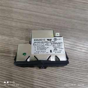 Module de filtre de ligne électrique Interpower 83545010 en métal noir pour 3546 - Product Image 2