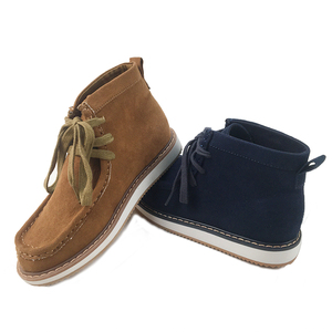 Custom New Fashion Unisex in pelle nera per bambini bambini stivaletti da ragazzo per 13 anni pantofole invernali con lacci per ragazze - Product Image 5