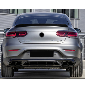 C253 aggiornamento GLC63s AMG body kit diffusore posteriore per <span class=keywords><strong>Mercedes</strong></span> Benz classe <span class=keywords><strong>GLC</strong></span> X253 copue 2020 2021 2022 + - Product Image 2