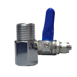 Ensemble de robinets à bille séparés en 2 parties, adaptateur de robinet en alliage de 1 pouce pour purificateur d'eau à ultrafiltration RO - Product Image 4