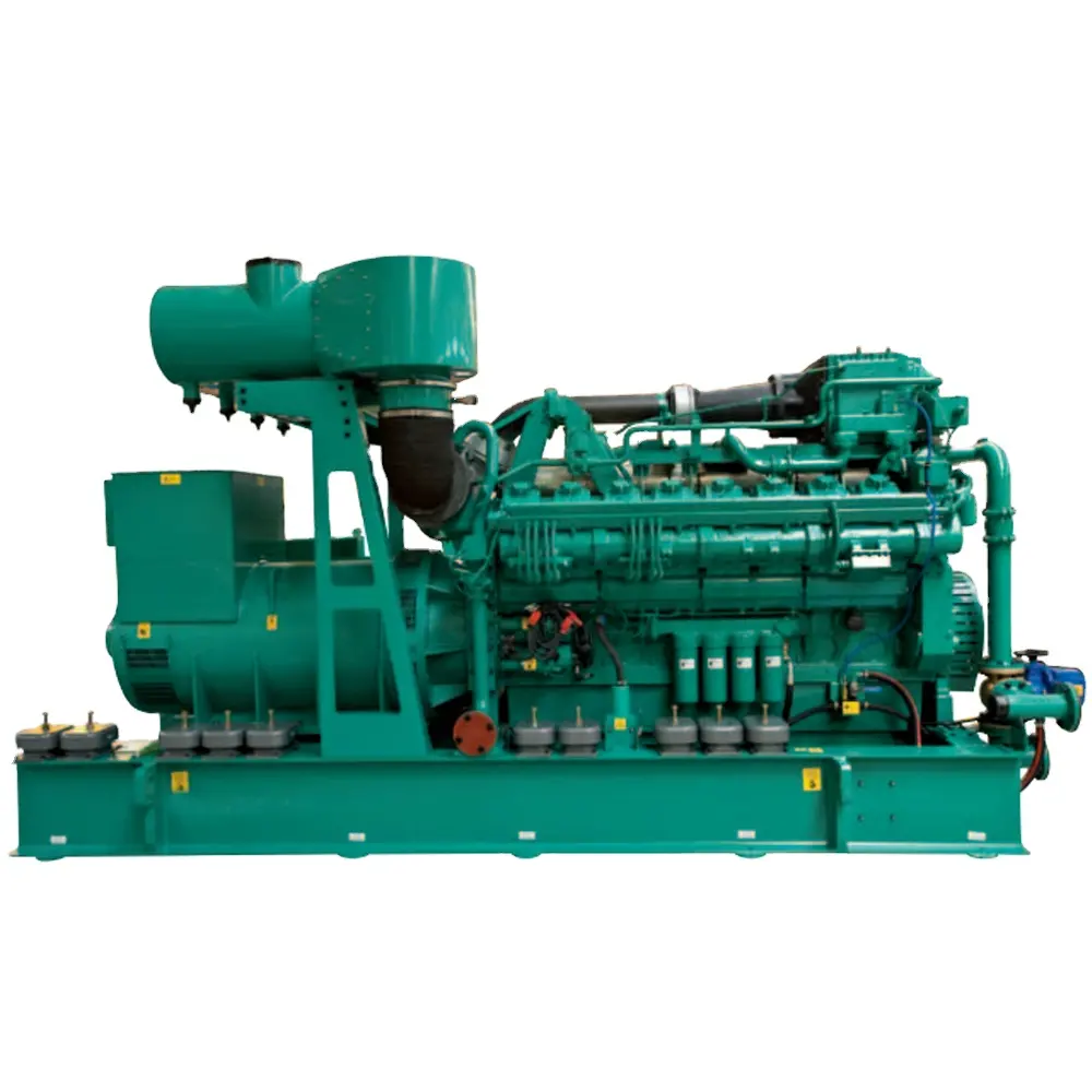 Generator biogas alami BHKW 5kw-2000kw daya utama dengan peralatan generasi gas CHP