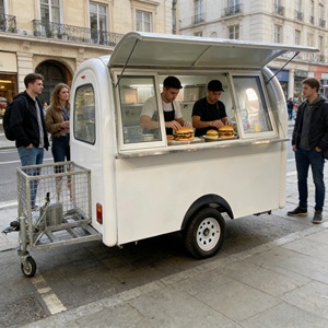 Carrito <span class=keywords><strong>de</strong></span> Comida <span class=keywords><strong>Móvil</strong></span>, Remolque <span class=keywords><strong>de</strong></span> Comida, Camión <span class=keywords><strong>de</strong></span> Comida Rápida, Remolque <span class=keywords><strong>de</strong></span> Café con Fregadero y Agua para Negocios <span class=keywords><strong>de</strong></span> Postres HY05 - Product Image 5