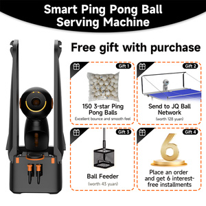 Новый дизайн: Умный робот для настольного тенниса, программируемая уличная машина для подачи мячей для клубов, с голосовым управлением - Product Image 3