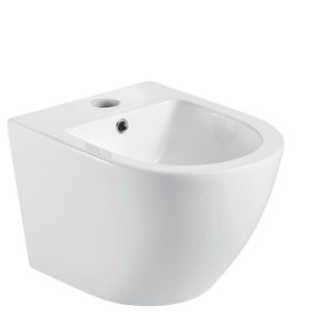 W03, inodoro moderno de una pieza montado en la pared, tanque oculto, trampa en P, Material PP de cerámica para hoteles, baños, moderno de una pieza - Product Image 2
