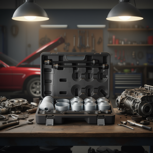 Juego de Herramientas de Reparación Automotriz Proline de 36 Piezas, Juego de Prensas y Extractores de Acero de 1/2 Pulgada, para Extracción de Cojinetes de Motor, con Estuche de Transporte - Product Image 2