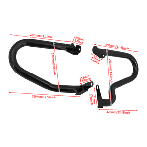 Barra Protectora Delantera Negra para Motocicleta, Barra Anticaídas de Hierro para Rebel 1100 CMX 1100 2021 2022 2023 - Product Image 4