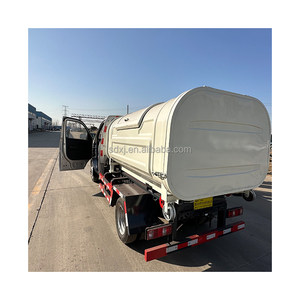 Camión de basura de <span class=keywords><strong>gancho</strong></span> usado Contenedor cerrado Compatible <span class=keywords><strong>con</strong></span> brazo hidráulico Carga rápida - Product Image 6