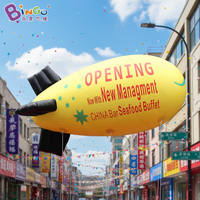Globo Inflable Resistente con Forma de Nave Espacial, Modelo Inflable Personalizado, Cohete Inflable Gigante para Publicidad y Decoración de Eventos
