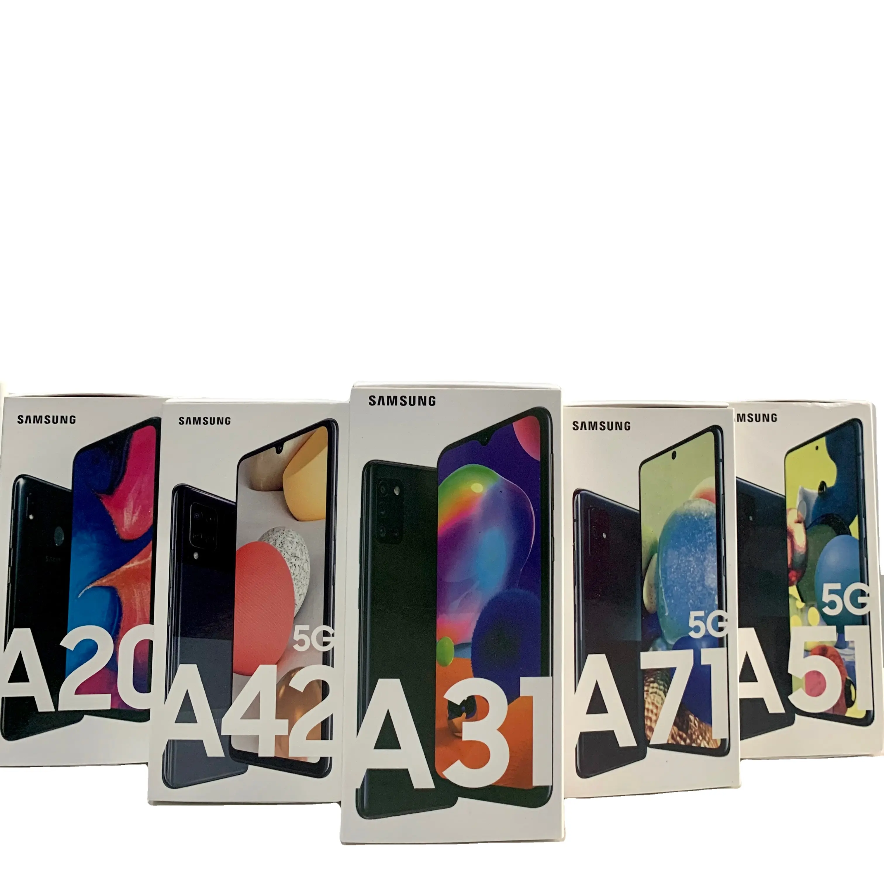 Ponsel Pintar Octa-core 5.83 Inci, Ponsel Tidak Terkunci, Kamera Asli A + Octa-core untuk Samsung A10E A20 A42 A51 A71 A31 A32