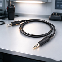 Kabel Raytalk OEM/ODM yang Dapat Disesuaikan dengan Konektor Adaptor Nexus 3.5S4 NX1 untuk Radio Walkie Talkie