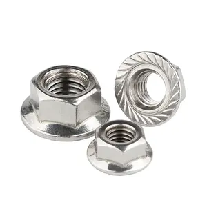 Sell well on the market Carbon Steel high strength DIN 6923 flange nuts Zinc plated