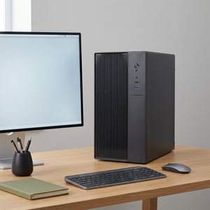 Ordinateur de bureau <span class=keywords><strong>PC</strong></span> <span class=keywords><strong>gamer</strong></span> Sharerdp personnalisé, dernière carte mère H610 DDR4 N.2 sans processeur, boîtier en aluminium, type DP Type-C - Product Image 1