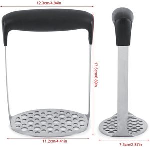 Productos Más Vendidos, Machacador de Papas de Acero Inoxidable, Utensilios de Cocina, Triturador Manual, Exprimidor de Verduras para la Cocina del Hogar - Product Image 2