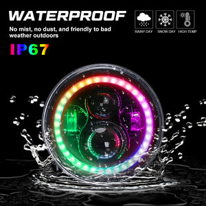 Phares à LED Renegade Srt8 Faros Phare <span class=keywords><strong>de</strong></span> voiture 5x7 4x6 7 pouces Phare à LED pour Jeep Rubicon Jl Jk 7 pouces 2012 - Product Image 5