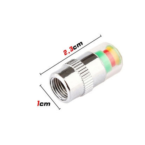 Automotive Rubber Explosion-proof Tire Core Car Warning Tire Pressure Detection Cap for Tire Pressure Monitoring