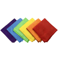 Chiffon de nettoyage professionnel en microfibre absorbant et écologique 30x30cm (12x12in) pour cuisine, usage industriel et dépoussiérage domestique, sans peluches