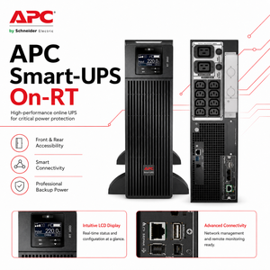 L'<span class=keywords><strong>onduleur</strong></span> en ligne monophasé d'<span class=keywords><strong>APC</strong></span> Schneider se lève 1kva 2kva 3kva se lève en ligne avec la batterie se lève - Product Image 1