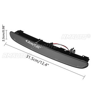 1x Luz de Freno Trasera Elevada (3ª Luz de Freno) LED Ahumada/Roja para Vauxhall Astra J 2010-2016 3/5 Puertas - Product Image 5