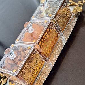 Boîte à bonbons carrée en acrylique personnalisée Ramadan Kareem, épaisseur personnalisée, échantillon gratuit, marque YAGELI, modèle YGL-0519, service professionnel 20 - Product Image 2