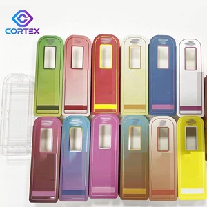 Carton personnalisé avec logo <span class=keywords><strong>0</strong></span>. Boîtes en carton avec fenêtre pour cartouches de stylos cadeaux 5ml 1ml - Product Image 3