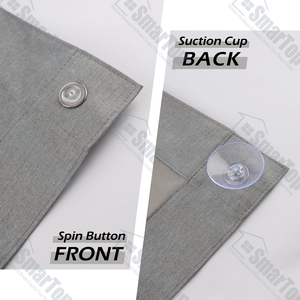 New Design Portable <strong>Travel</strong> <strong>Blackout</strong> Window <strong>Blind</strong> With Suction Cup and Magic Tape Temporary Anywhere Adjustable Shade Curtain - Product Image 3