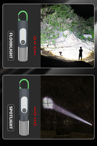 30 Вт XHP50 + 7 * Светодиодный XHP50 фонарик 18650 батарея USB-C зарядки кемпинга свет брелок фонарик - Product Image 6