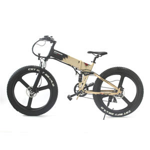 De aluminio deporte Ebike grasa de neumáticos de <span class=keywords><strong>26</strong></span> pulgadas E bicicletas plegable Mtb Eu 48v 500watt de montaña eléctrica fuera de la carretera bicicleta - Product Image 2