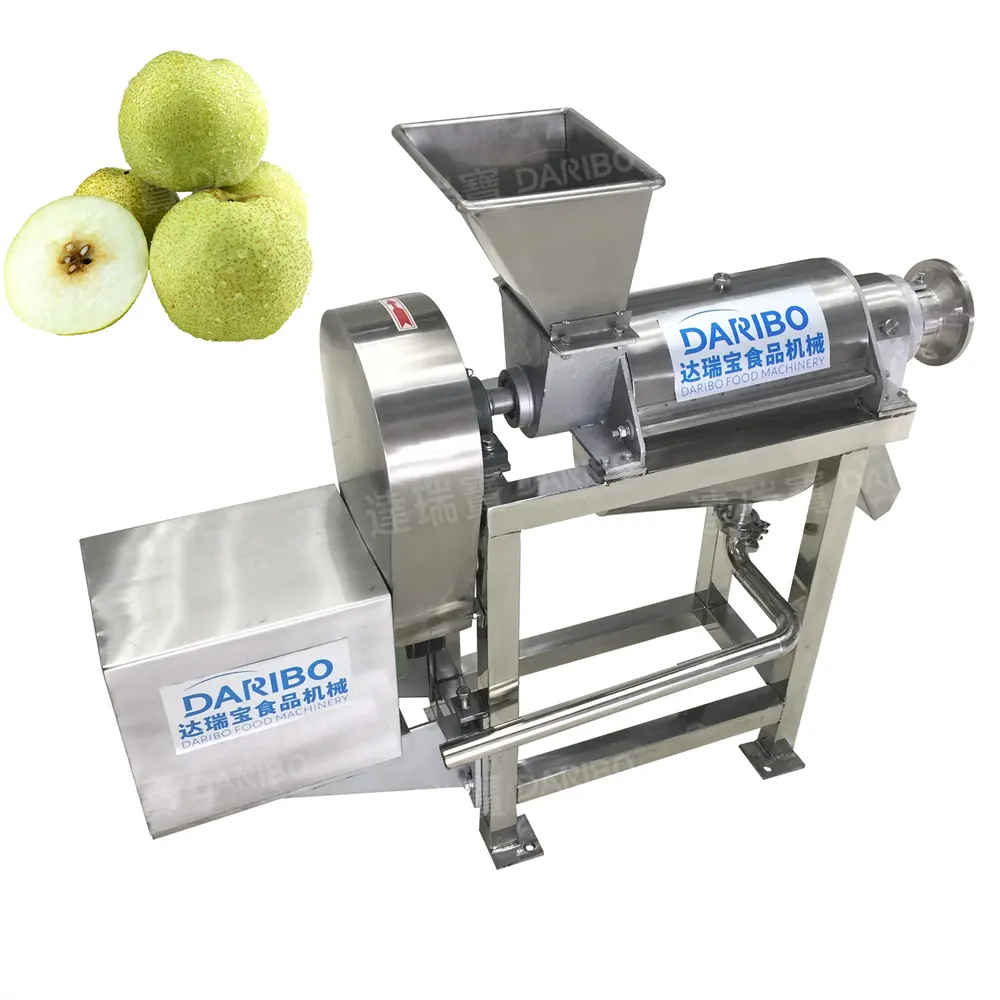 Electric Juice Extractor High Performance Dewatering Screw Pres Pear Squeeze Mango Sprial Juicer Fruit Extraction