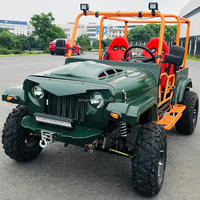 Véhicule tout-terrain 4x4 de haute qualité, refroidi par eau, électrique, 4 roues motrices, personnalisé en usine, mini jeep