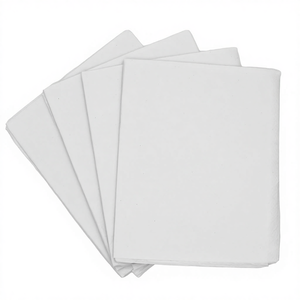 Draps médicaux jetables en papier <span class=keywords><strong>blanc</strong></span> <span class=keywords><strong>40</strong></span> x <span class=keywords><strong>60</strong></span> cm (paquet de 1000) 1 plis, tissu gaufré sans latex, médical - Product Image 1