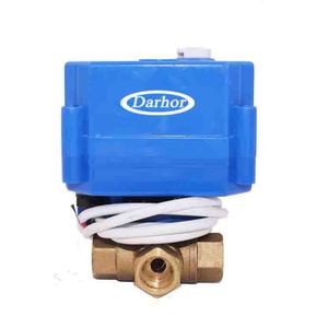 DHMV20-<span class=keywords><strong>3</strong></span> loạt 12V 24V <span class=keywords><strong>3</strong></span> cách đồng thau van bi cơ giới 1/2 NPT - Product Image 2