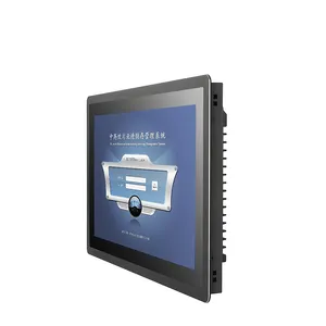 17 Inch Open Frame Industriële Multi Industriële Metalen Robuust Glas Alles In Een Pc Paneel Touchscreen Monitor