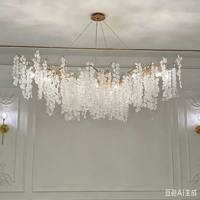 Lampes Décoration Maison Luxe Lustres Personnalisés Usine de Lustres Modernes Lustres en Cristal de Luxe Éclairage Maison