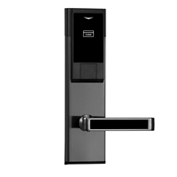 Serrures d'hôtel en acier inoxydable, système de serrure de porte d'hôtel électronique numérique intelligent avec clé RFID