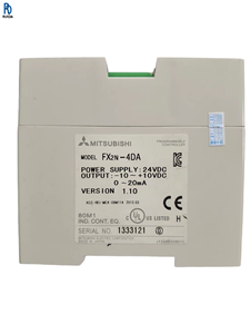 Module PLC FX2N-4DA, contrôleur logique programmable, module de sortie analogique, module de contrôle d'automatisation industrielle, haute stabilité - Product Image 1