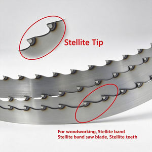 Lame de scie à ruban personnalisée avec pointes en Stellite pour machines à bois - Product Image 2