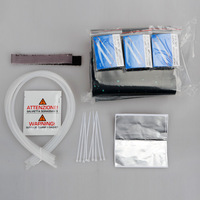 Kotak Sambungan Serat Optik 144 Core Fiber Optic Splice Closure Dome Tray OFC Vertikal, Tipe Mekanis, Pemasangan di Dinding/Tiang, Tipe Heat Shrink