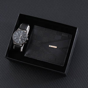 Classic <strong>Geneva</strong> Men's Versatile Fashion <strong>Watch</strong> Hot Sale Business Two-Eye Wristwatch <strong>Set</strong> Alloy Bracelet 30mm Quartz <strong>Watches</strong> <strong>Set</strong> - Product Image 3