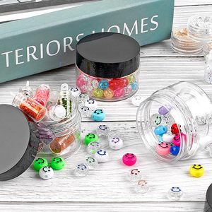 Frascos de Crema Cosmética Transparentes de PET de 60 ml, 100 ml, 200 ml, 250 ml con Tapa Negra para Loción y Limpiador Facial, Impresión de Serigrafía Personalizada - Product Image 4
