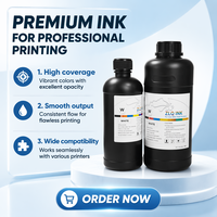 Tinta Digital UV Grosir untuk Printer UV, Cepat Kering, Daya Rekat Tinggi